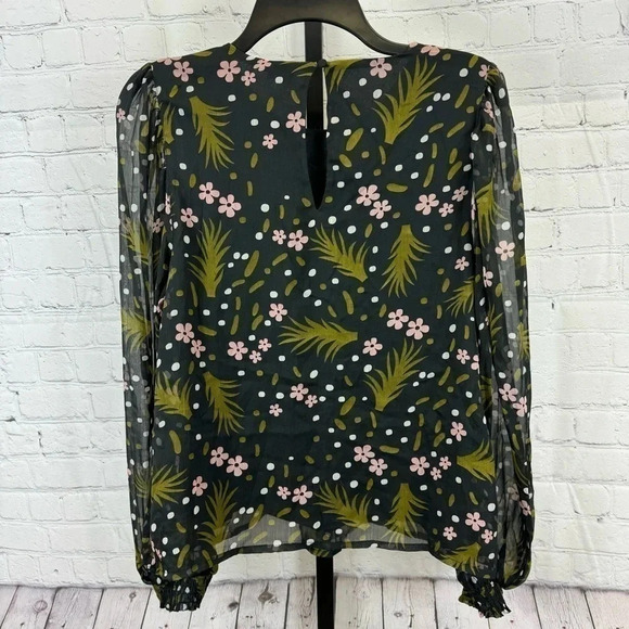 Vero Moda Floral Blouse Size Small - Picture 4 of 8